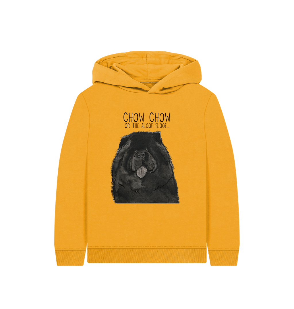 Cozy Black Chow Chow Child's Hoodie