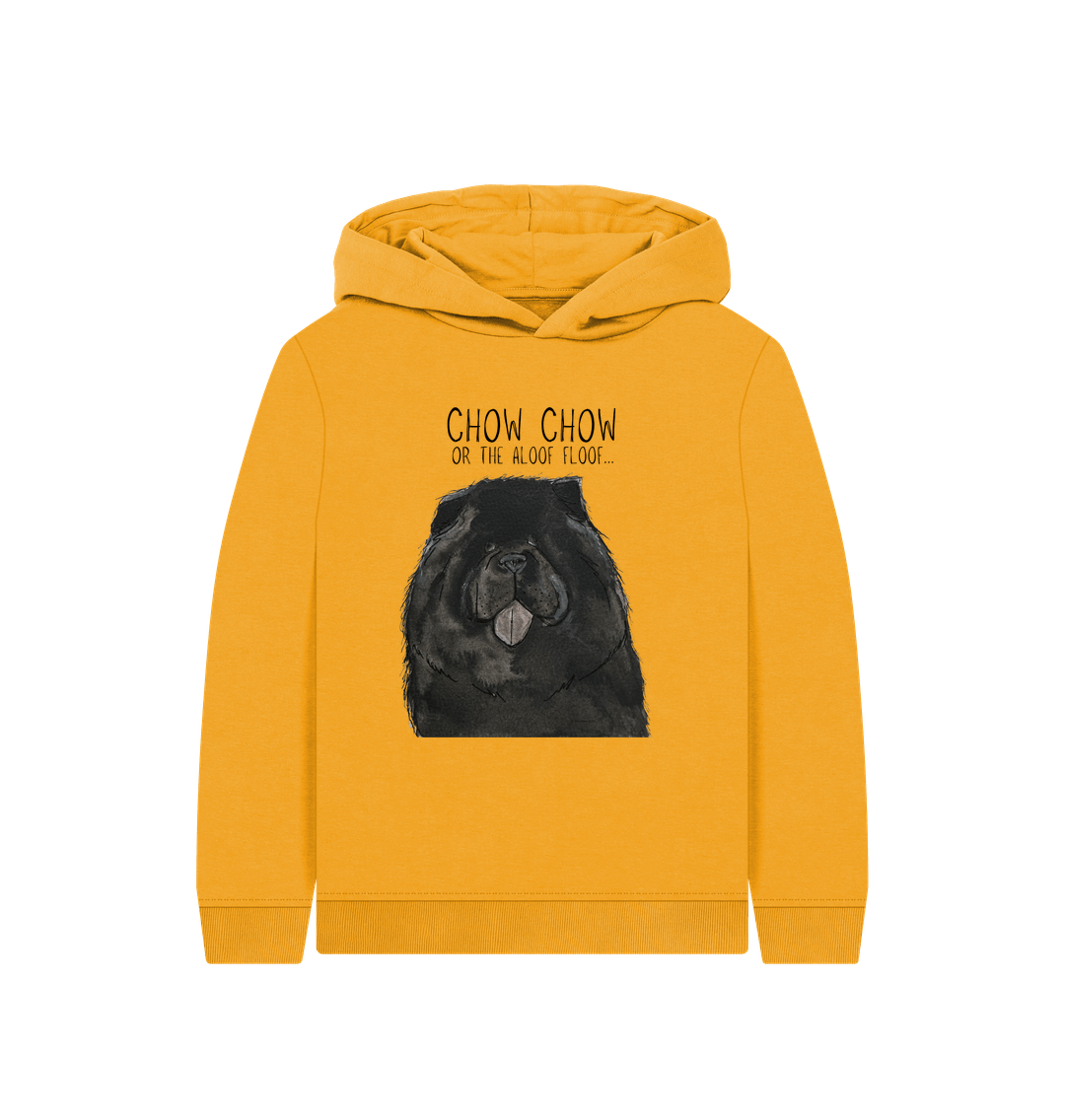 Cozy Black Chow Chow Child's Hoodie