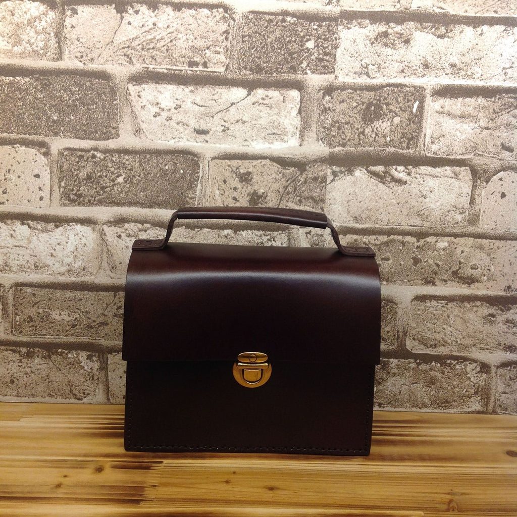 Retro Tree Leather Crossbody Bag