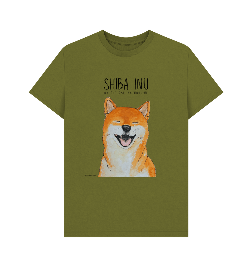 Shiba Slips in Style The Great Escape Mens Tee