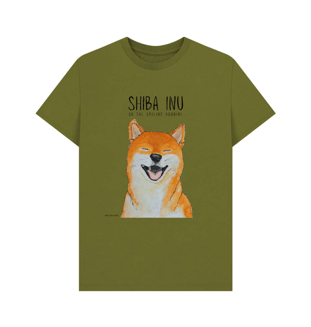 Shiba Slips in Style The Great Escape Mens Tee