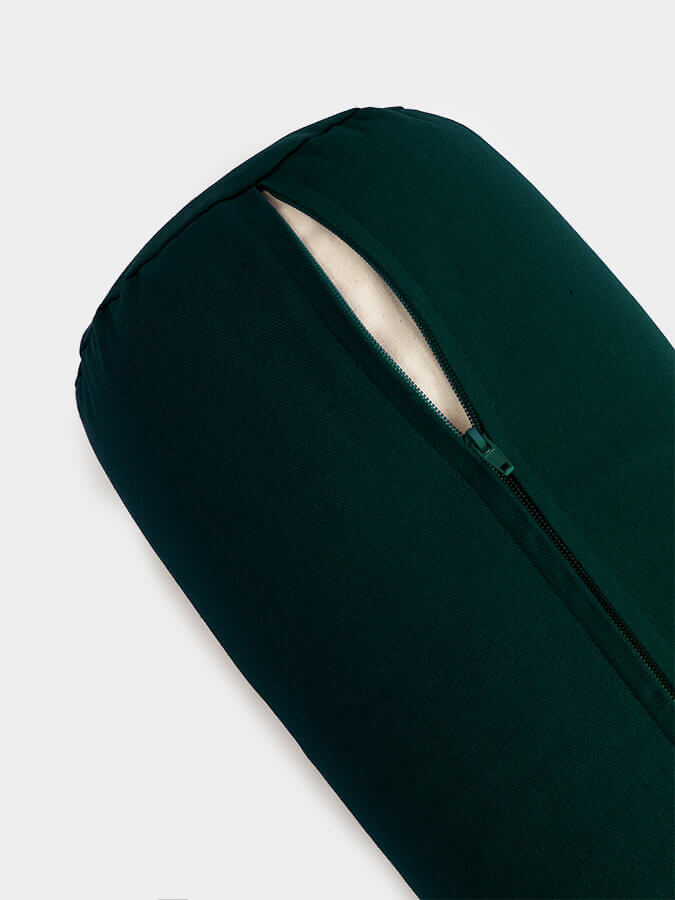 Organic Cotton Buckwheat Lotus Meditation Bolster Cushion