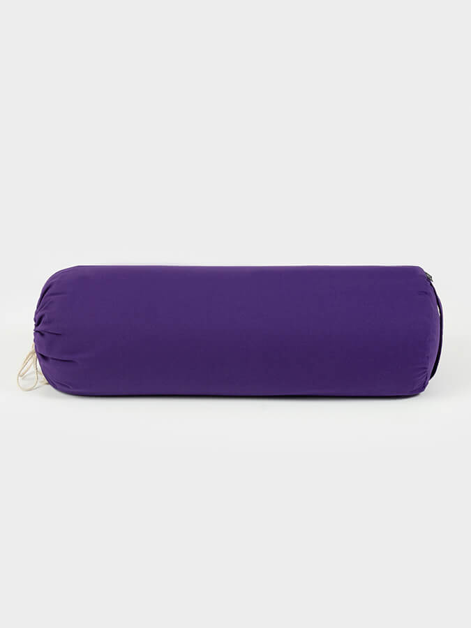 Organic Buckwheat Drawstring Bolster for Yoga