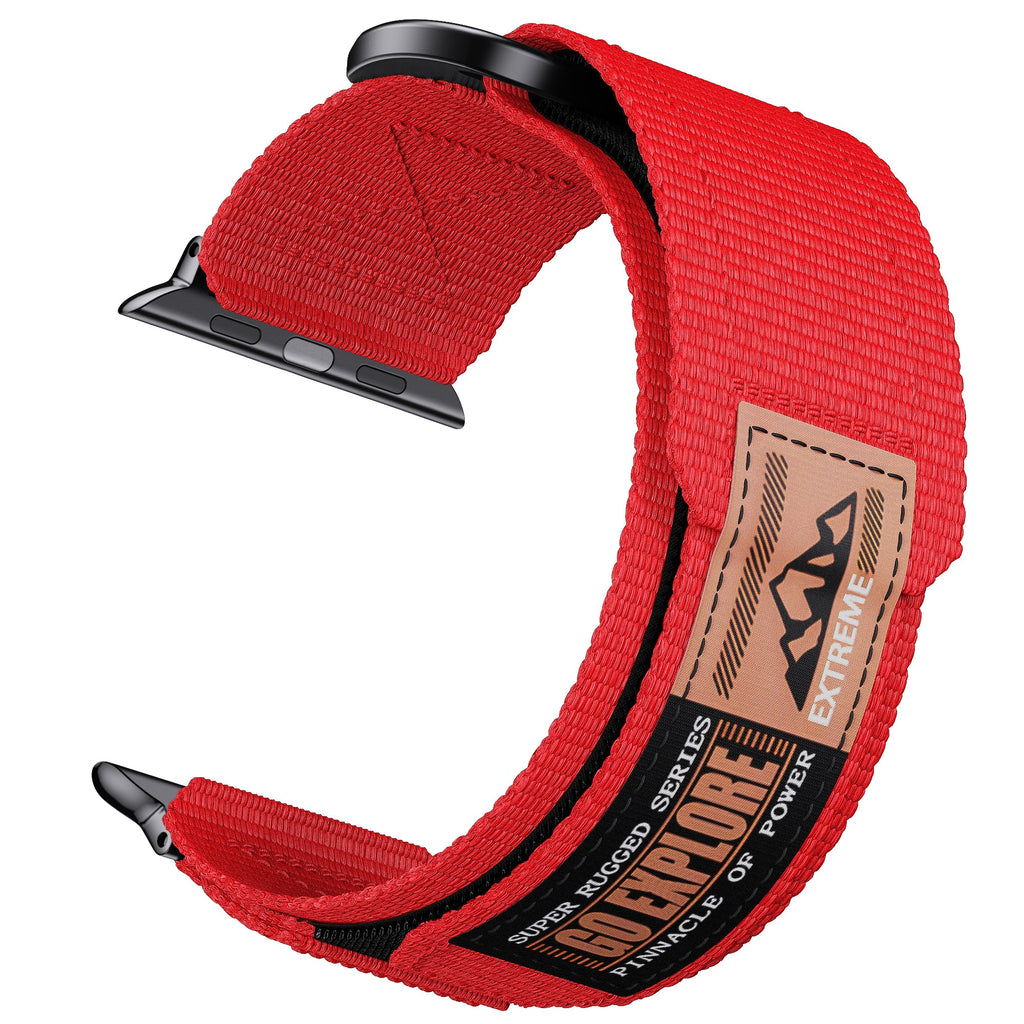 The Expedition Scarlet Apple Watch Strap