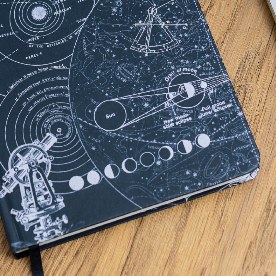 Astronomy A5 Hardcover Notebook