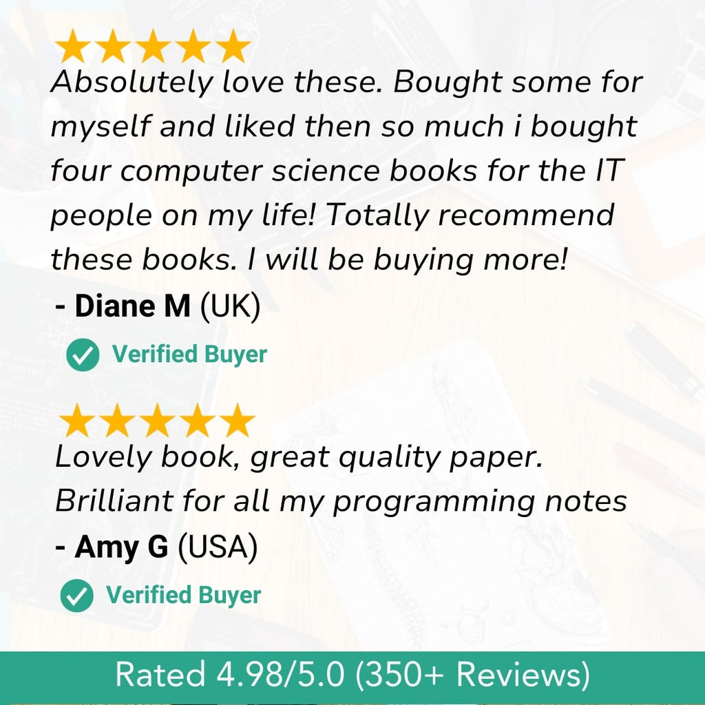 Computer Science A5 Hardcover Notebook