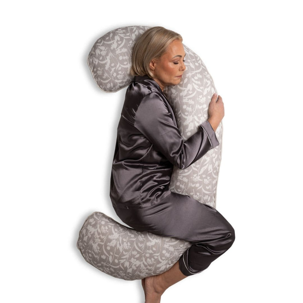 Body Pillow in Foraged Herbs