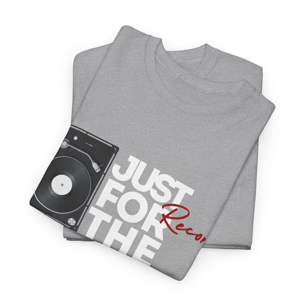 Just for the Record Men's Vinyl T-Shirt