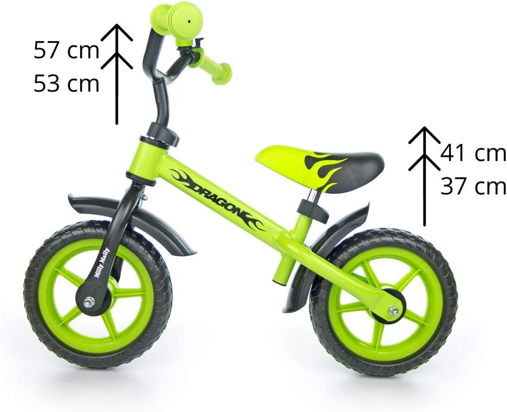 Unleash Adventure with the Milly Mally Dragon Balance Bike by Milly Mally at www.brixbailey.com