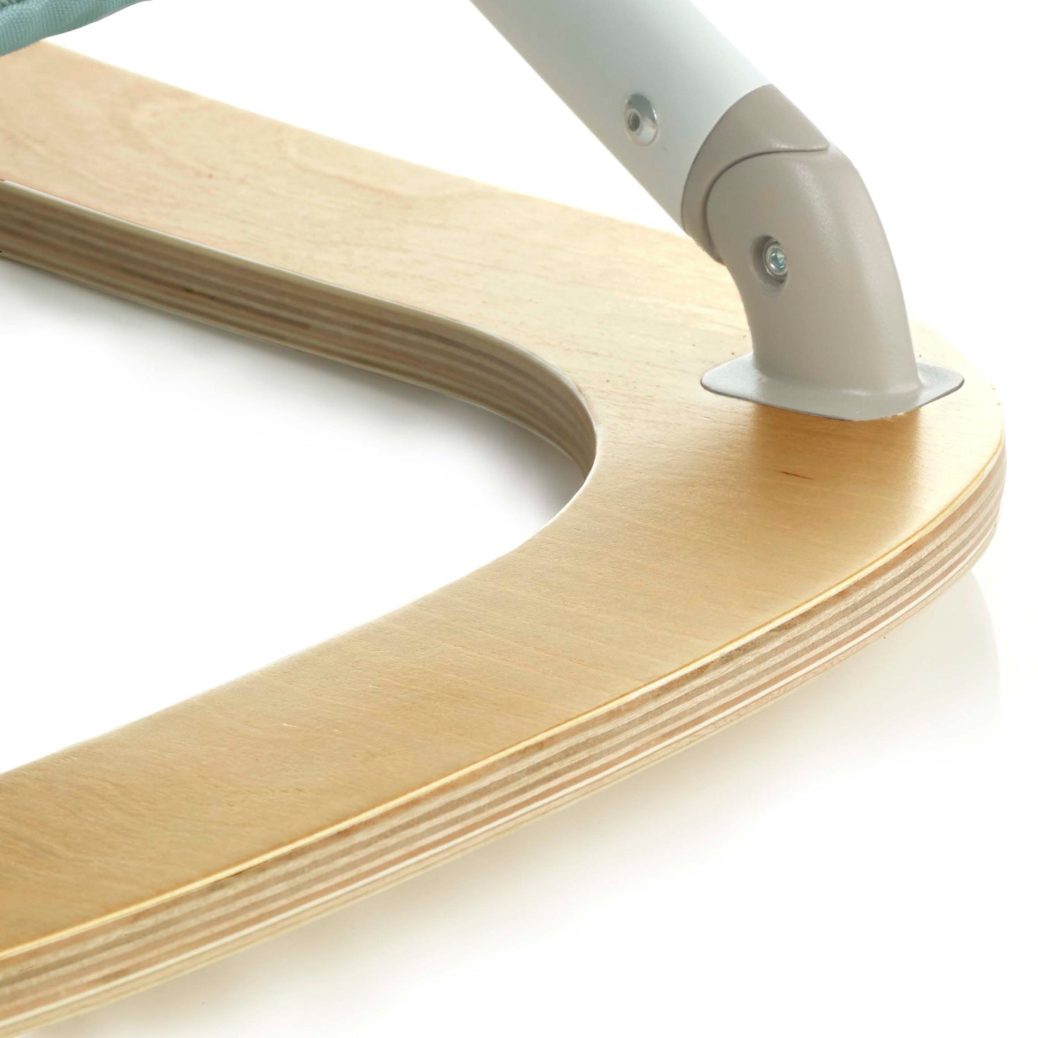 Wooden Hammock Natural Birch Rocker with Padded Insert Botanic