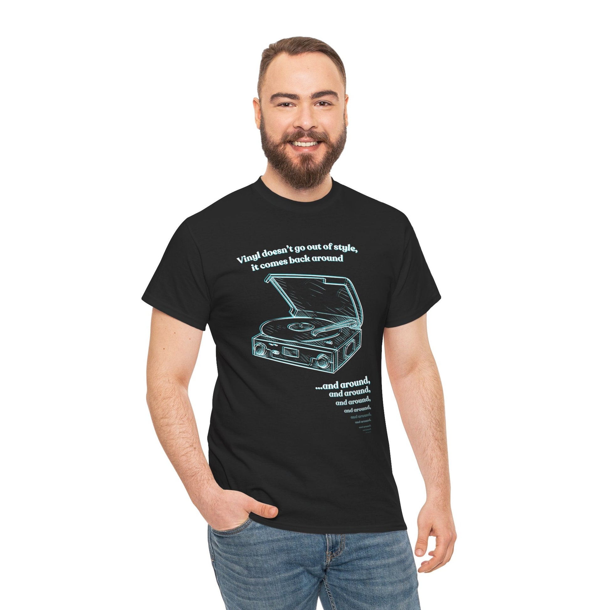 Vinyl Doesn't Go Out of Style Men's T-Shirt