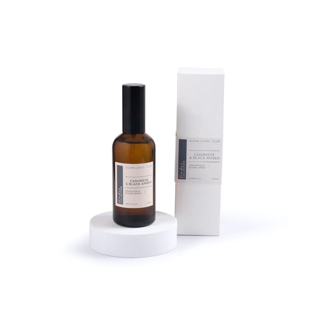 Cashmere and Black Amber Home Fragrance Collection