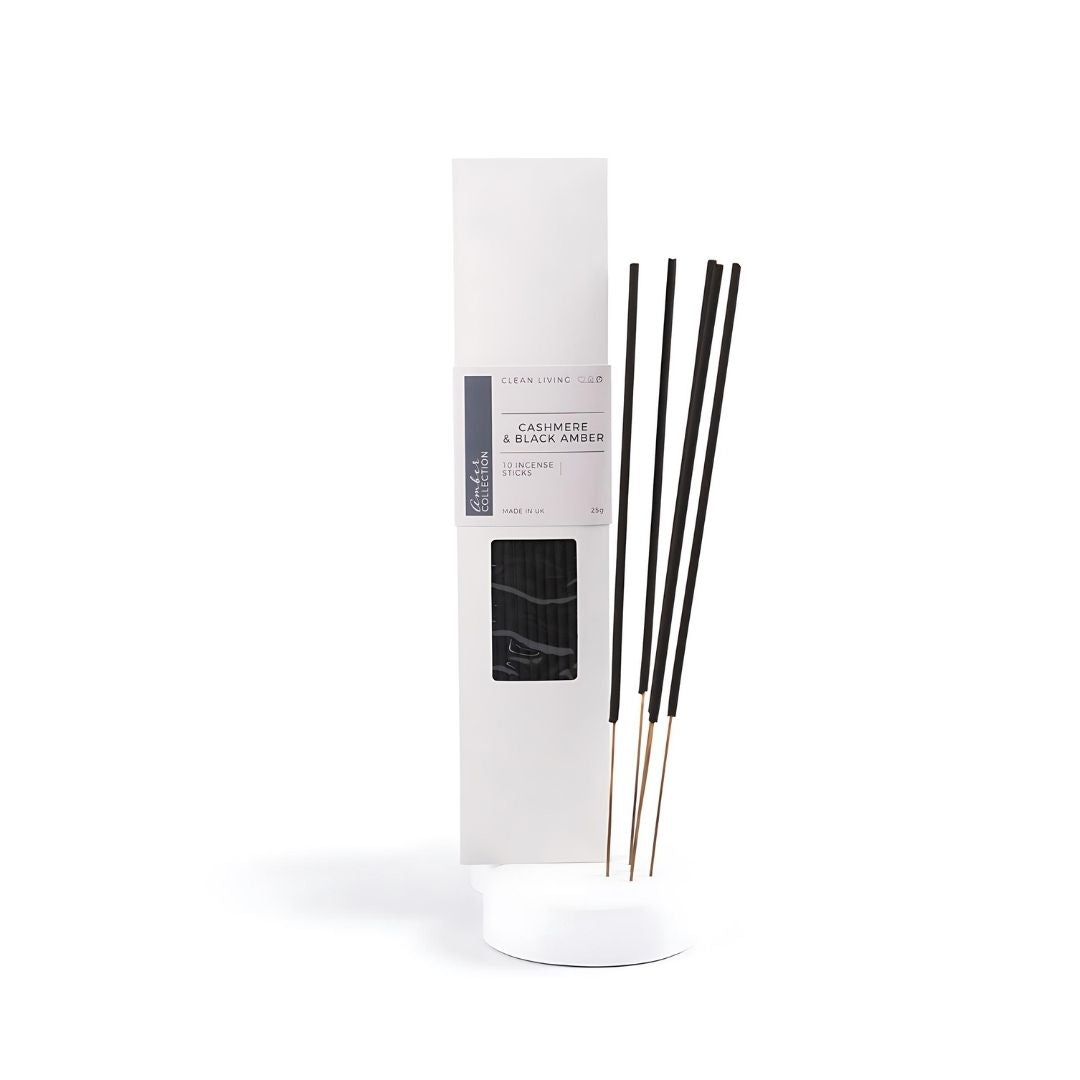 Cashmere and Black Amber Incense Sticks Pack of 10