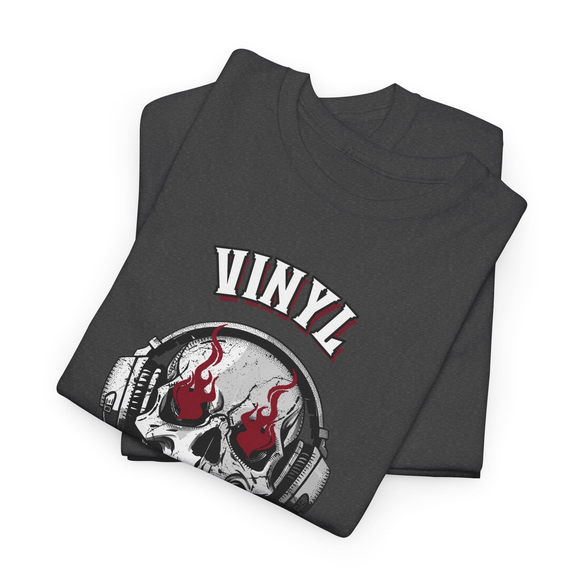 Vinyl Ain't Dead Skull Men's T-Shirt