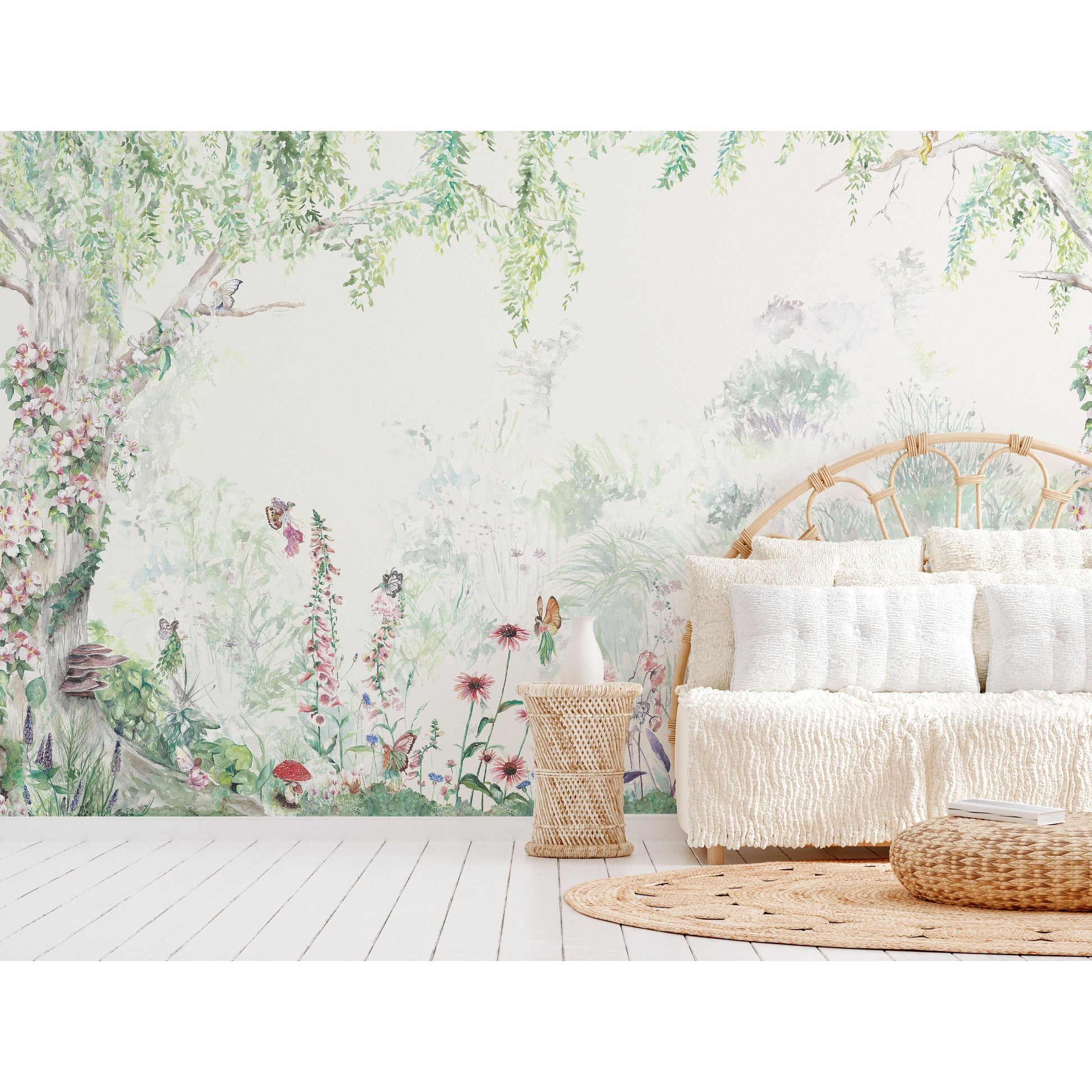 Fairy Forest Mural Wallpaper for Children