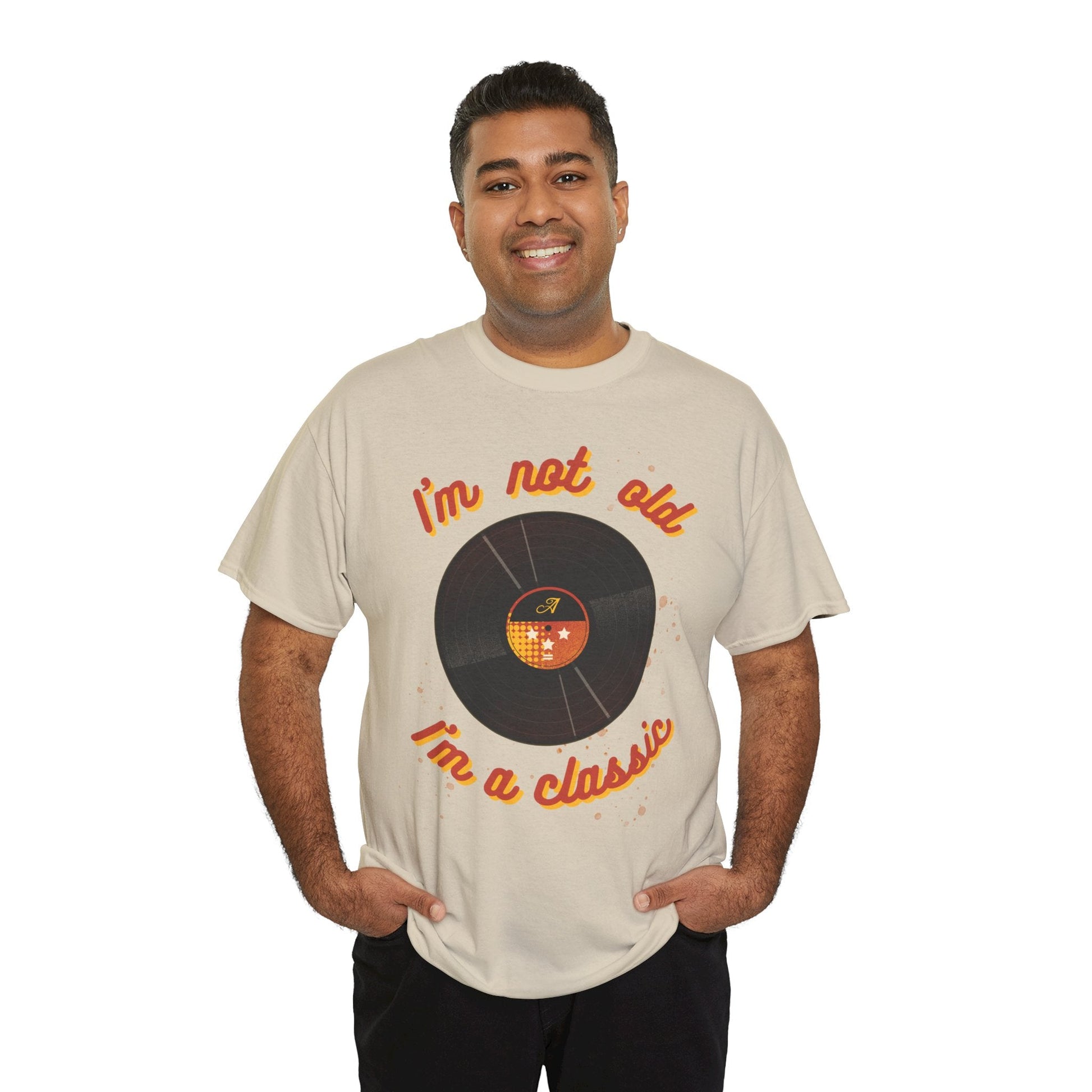 I'm Not Old I'm a Classic Men's Vinyl Record T-Shirt