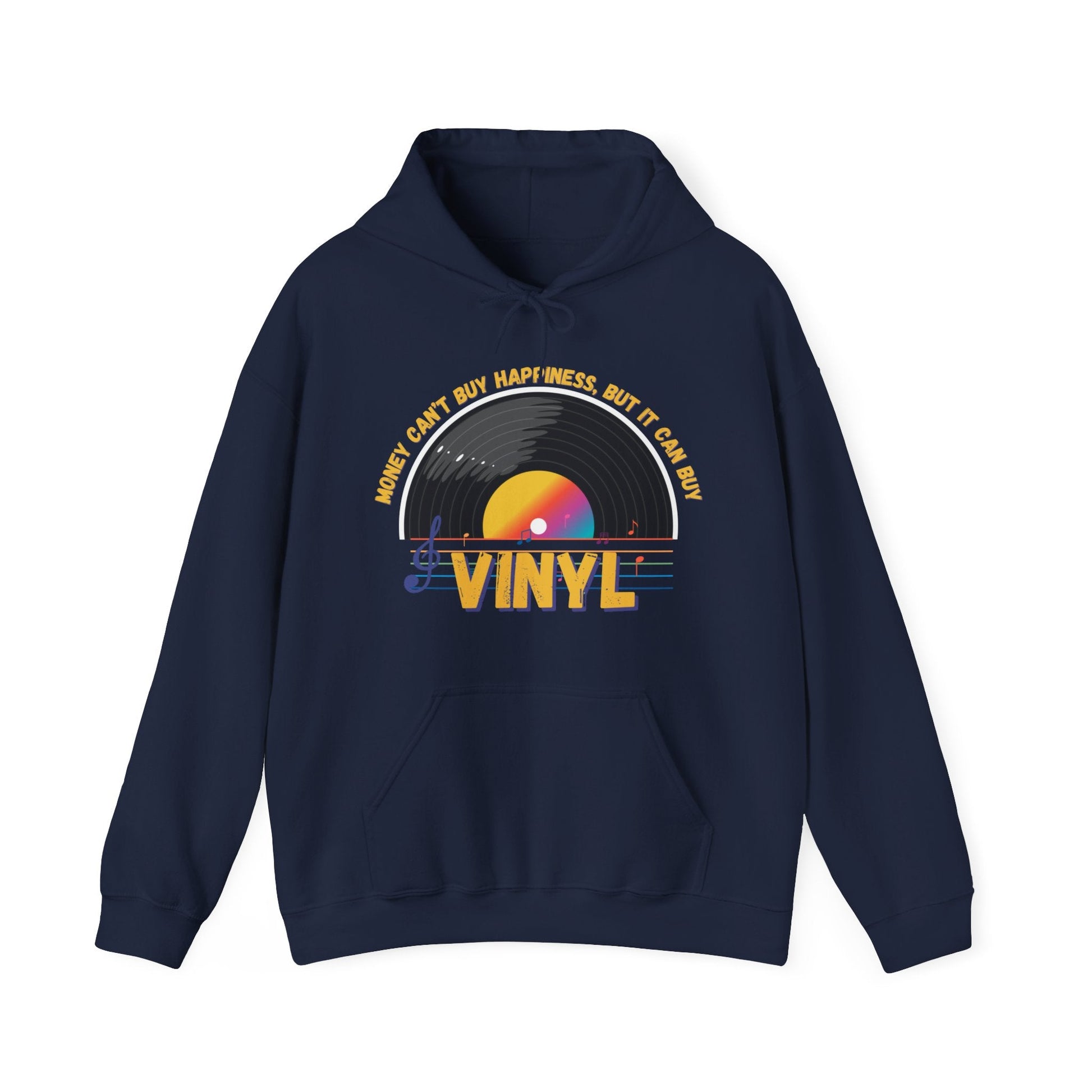 Money Can't Buy Happiness But It Can Buy Vinyl Men's Hoodie
