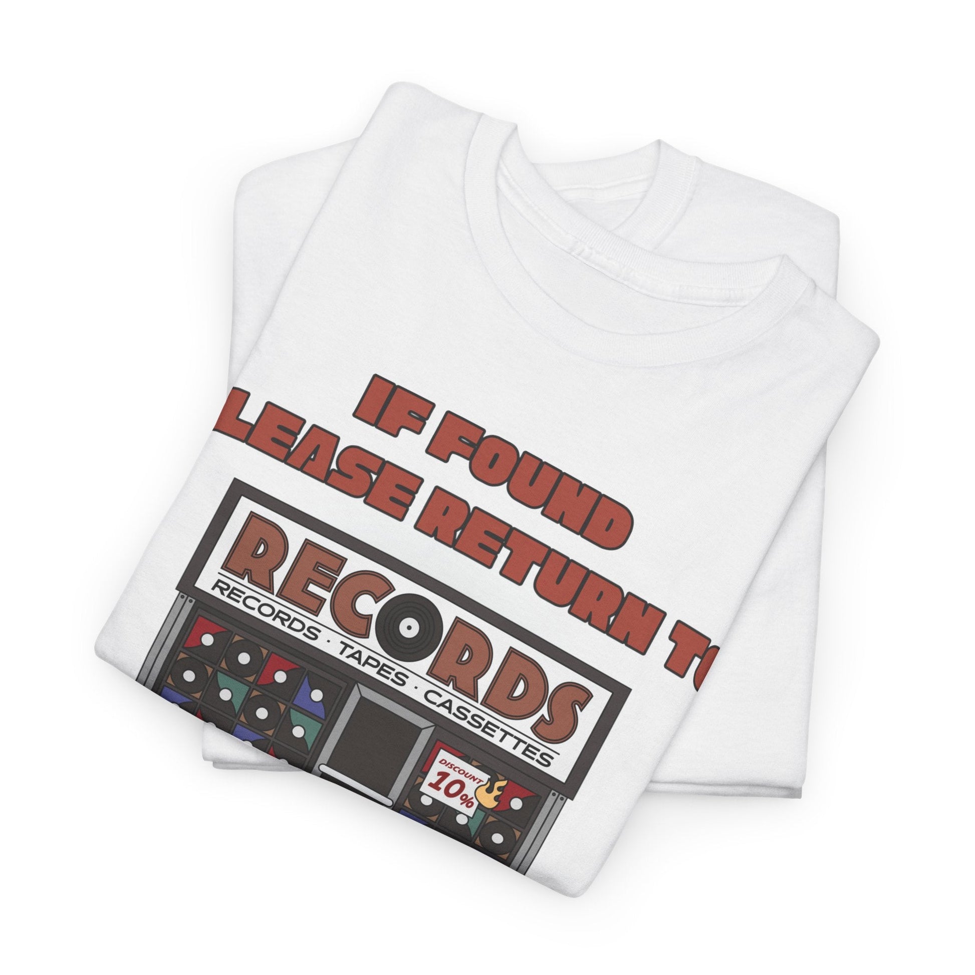 If Found, Please Return to the Record Store Men's T-Shirt