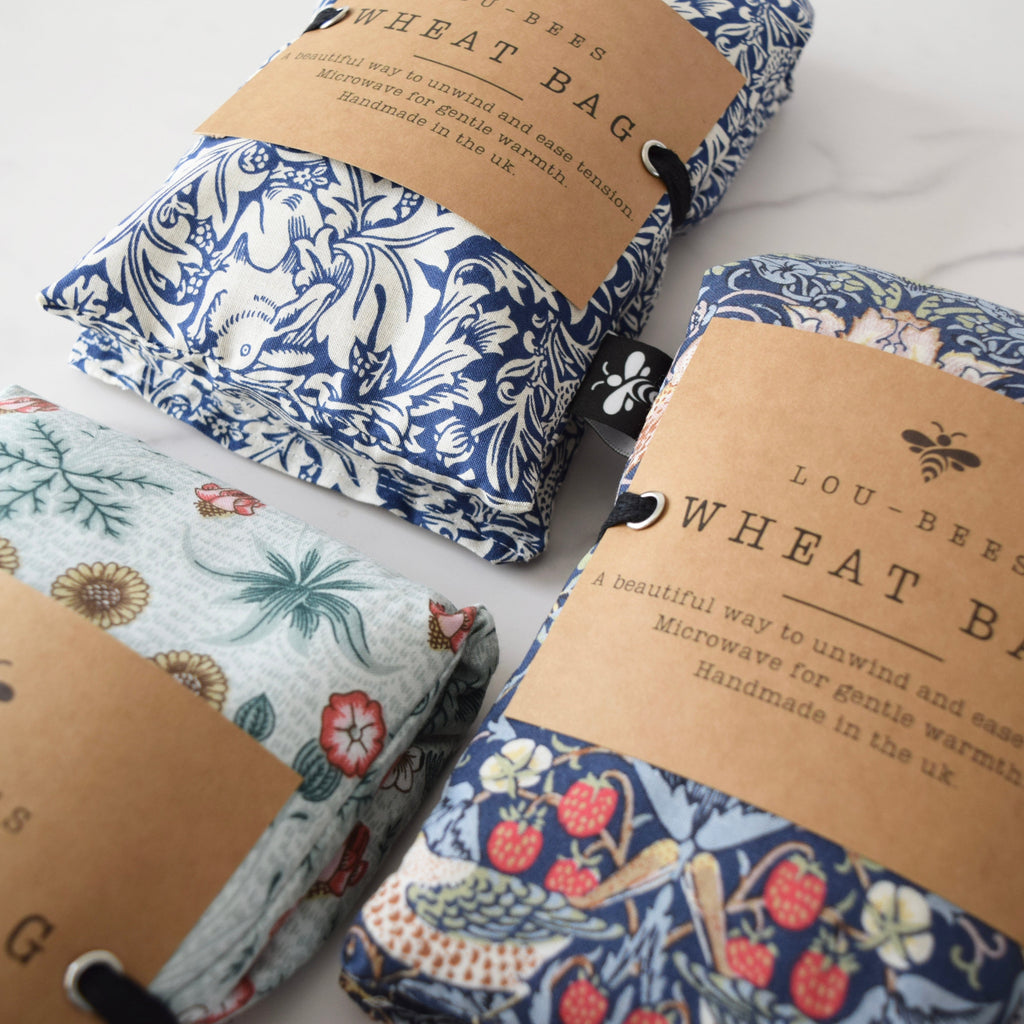 Strawberry Thief Wheat Bag