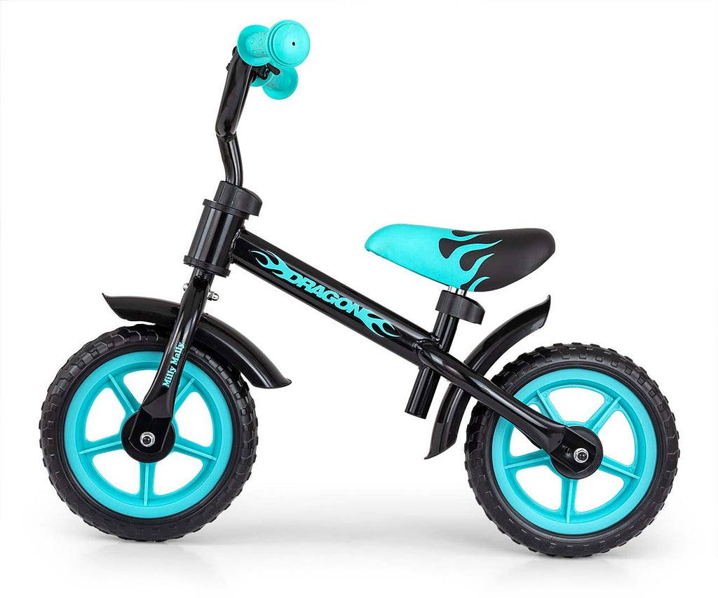 Introduce Your Little One to the Joy of Cycling with the Milly Mally Dragon Balance Bike by Milly Mally at www.brixbailey.com