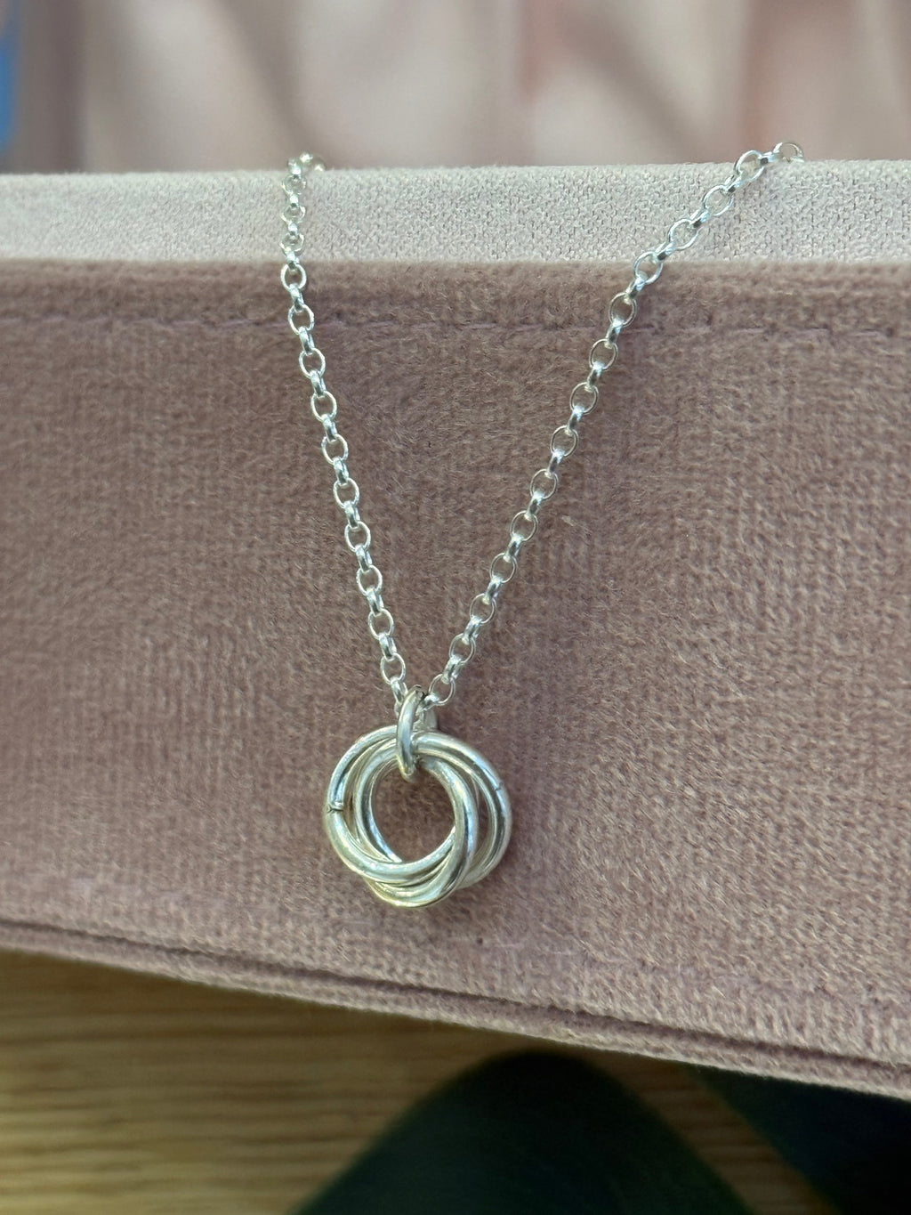 Russian Twist Sterling Silver Necklace