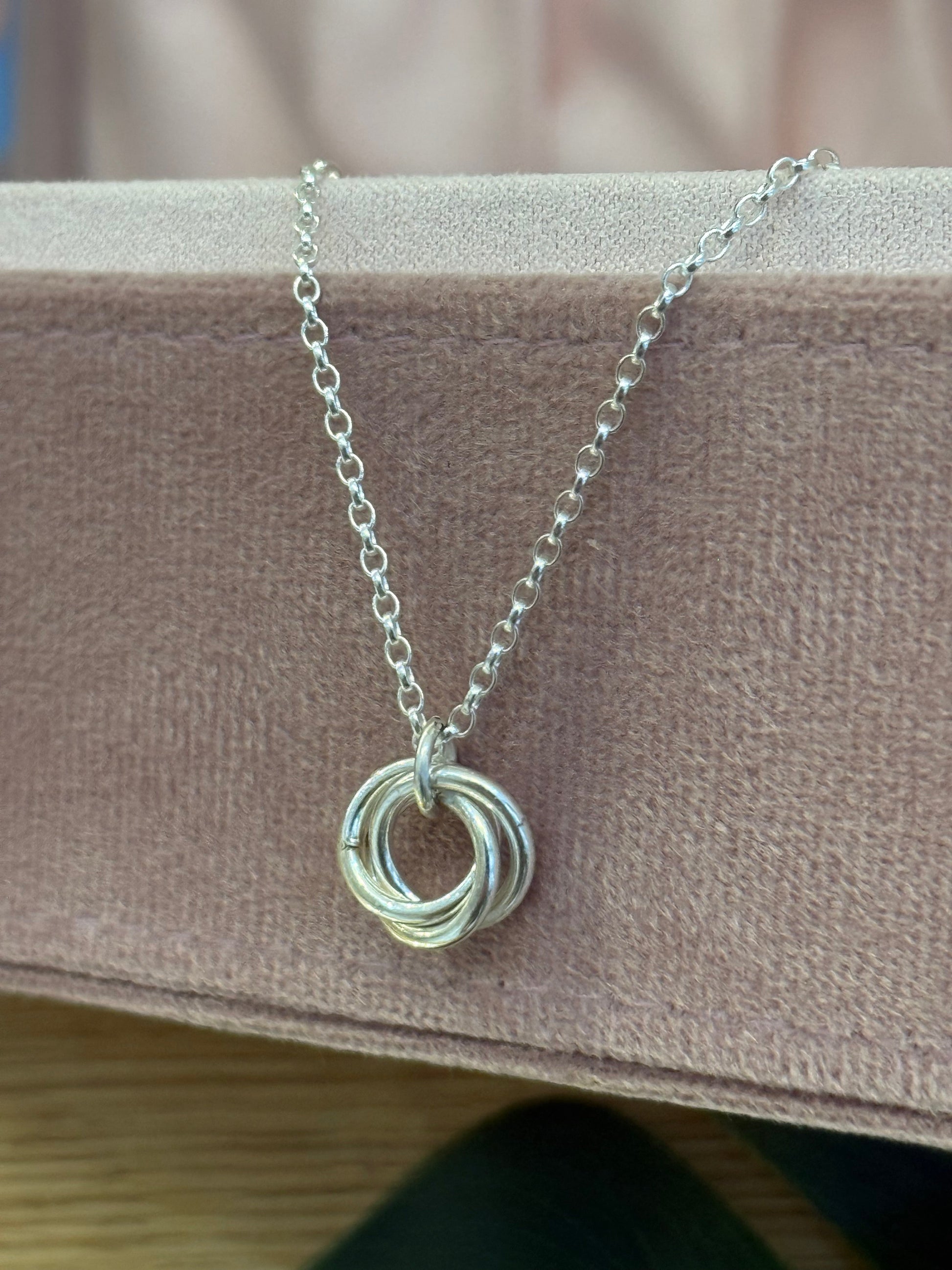 Russian Twist Sterling Silver Necklace