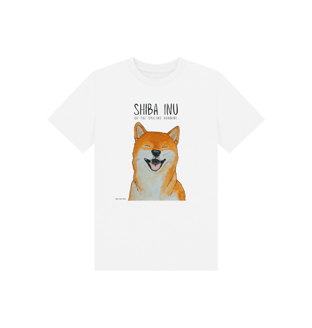 Tiny Human Big Shiba Energy Kids Tee