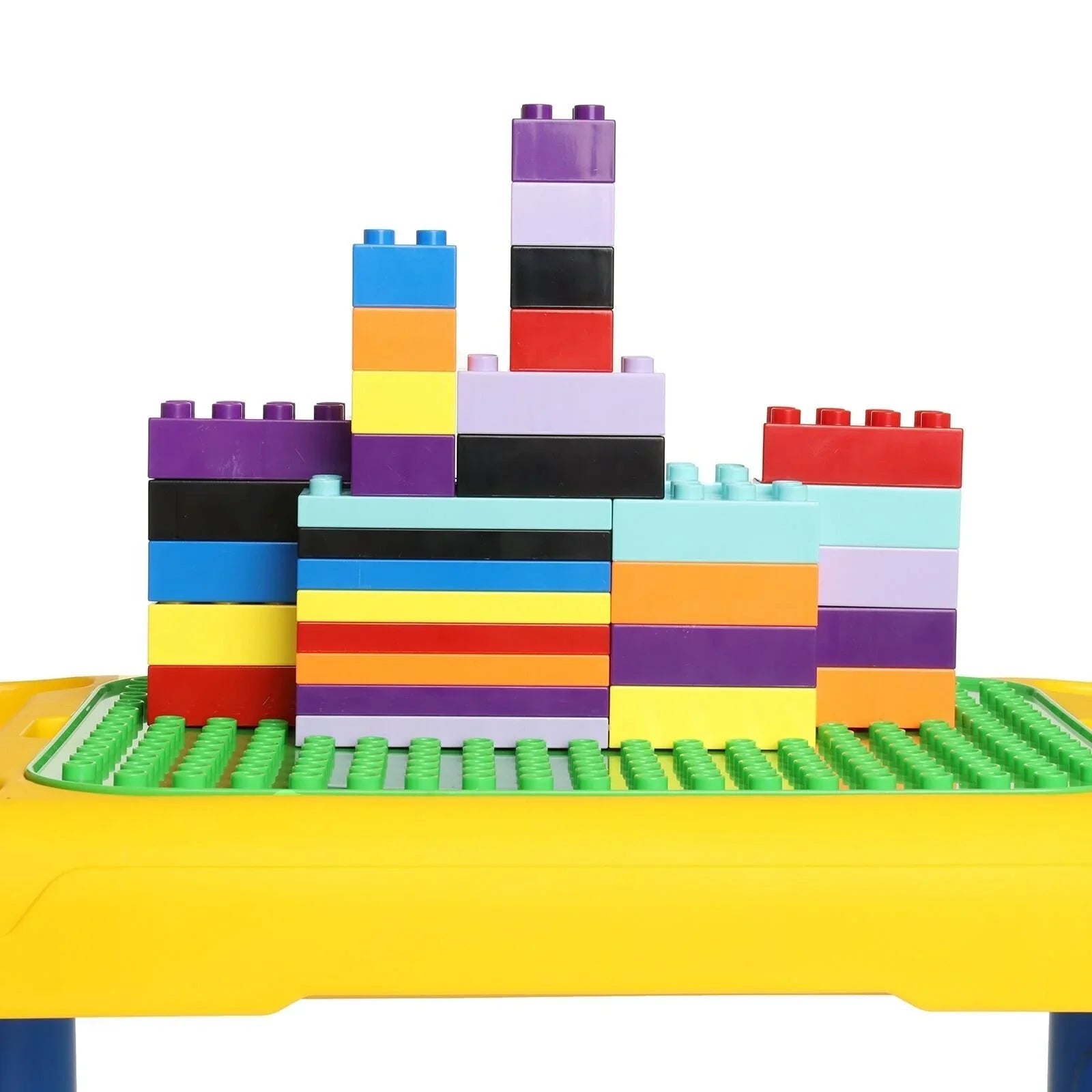 Baby Activity Table with 64 Building Blocks