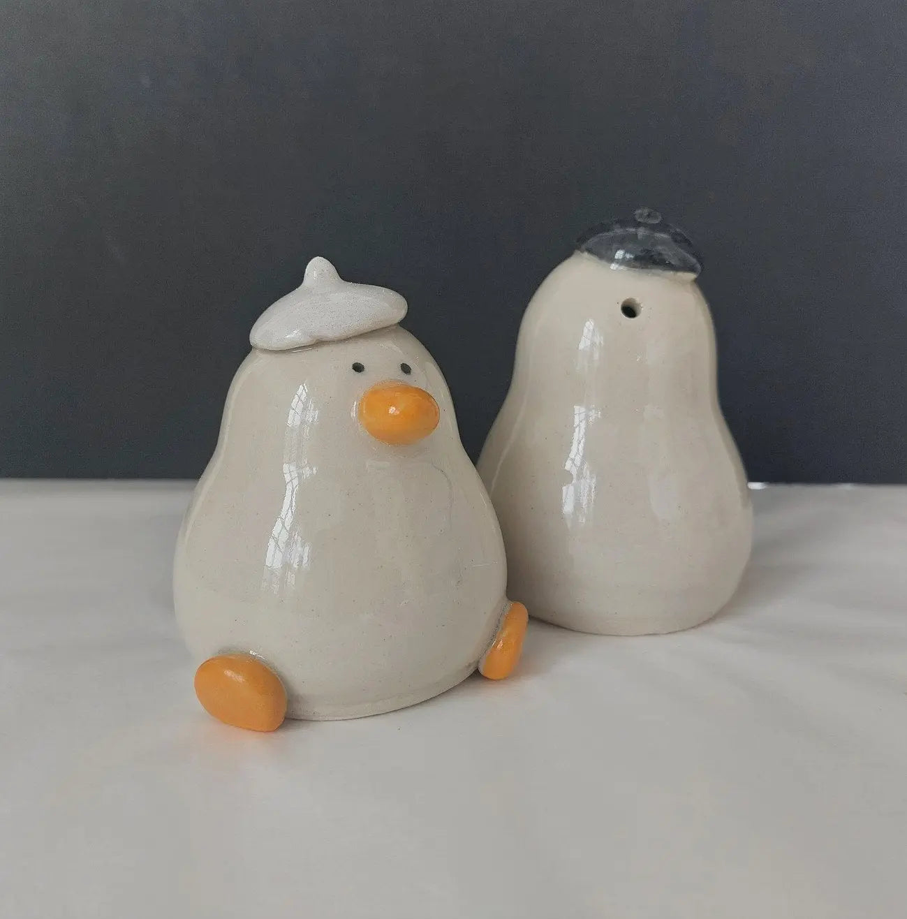 Salt and Pepper Shaker Ducks Set of 2