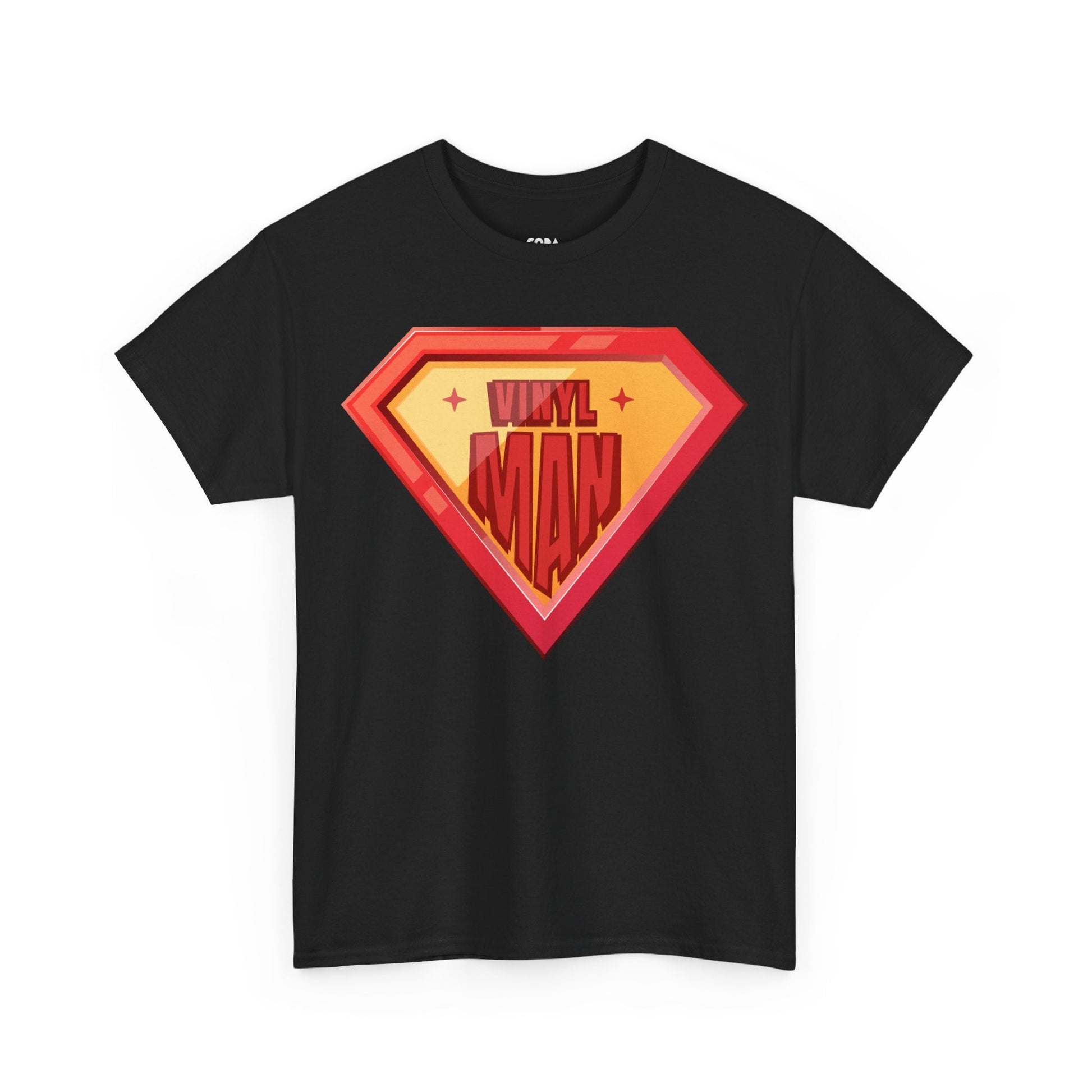Vinyl Man Men's Superhero T-Shirt