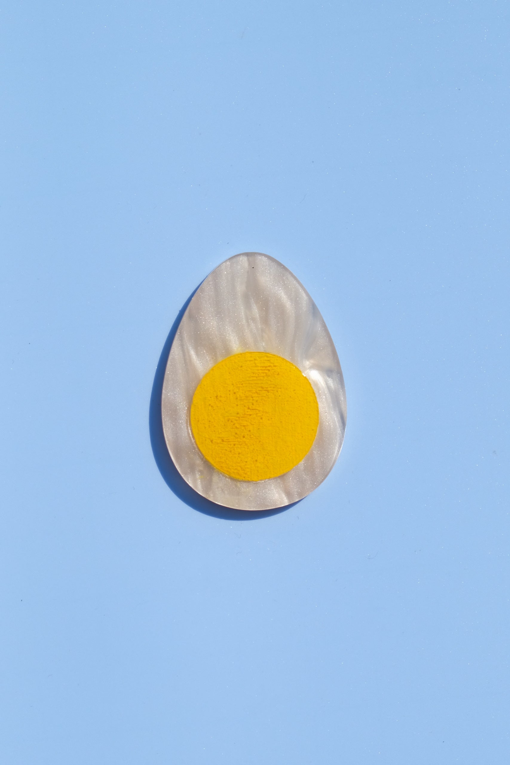 Boiled Egg Hair Clip
