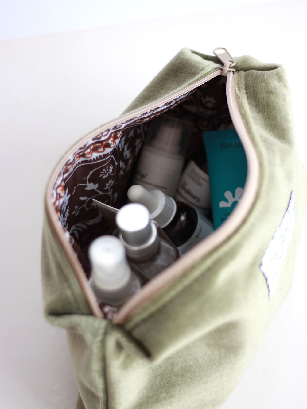 LORNA Handmade Makeup Pouch – Eco-Friendly & Spacious by TOKS VISOKS at www.brixbailey.com