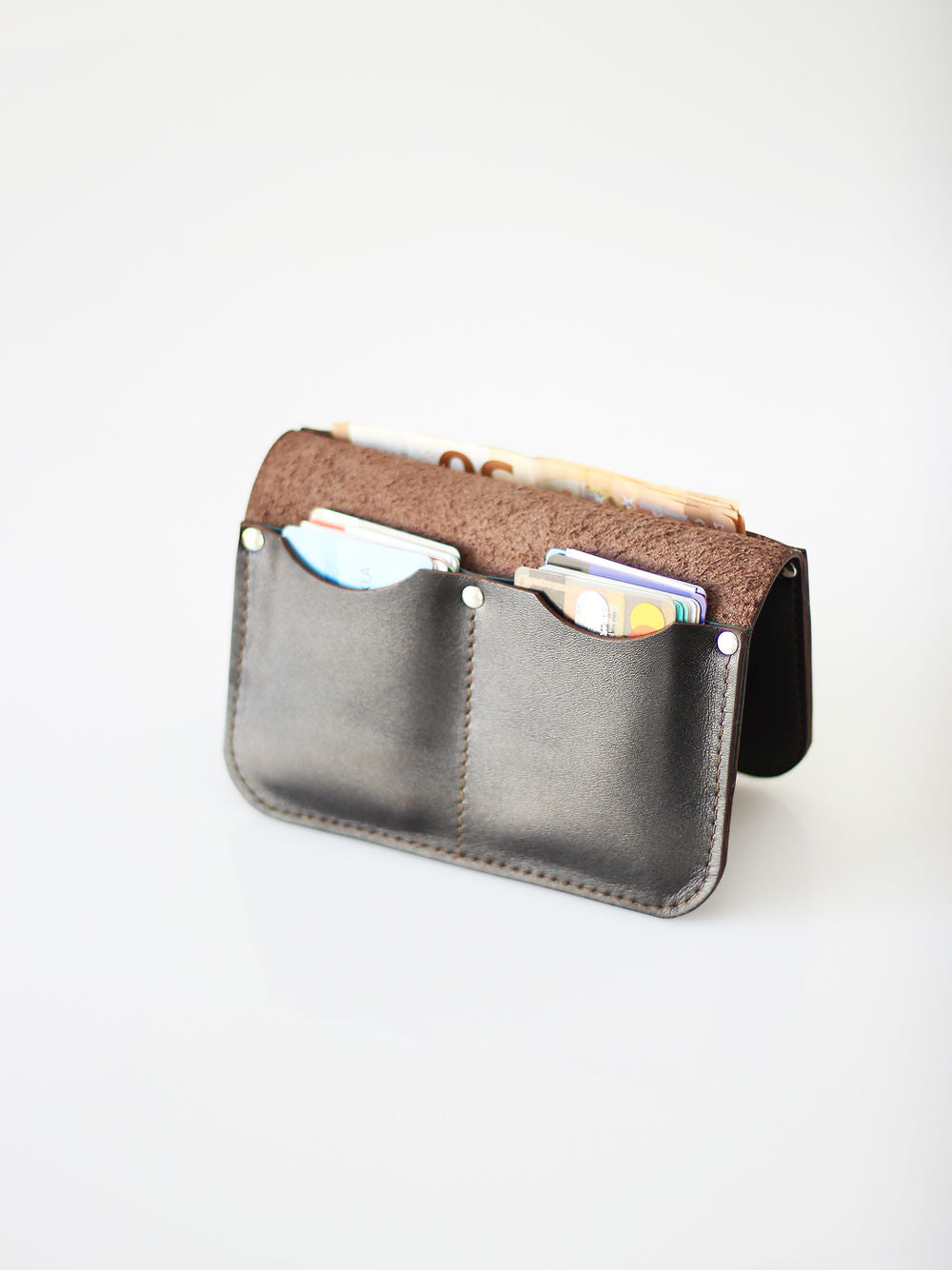 Handmade Leather Wallet by Toks Visoks – Spacious & Convenient by TOKS VISOKS at www.brixbailey.com