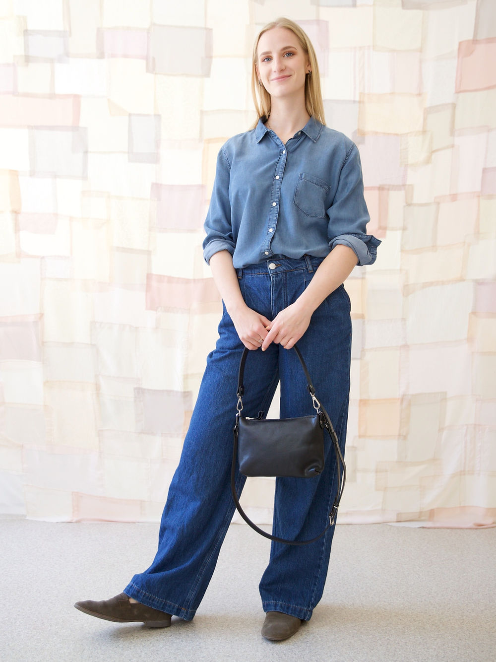 TOMMY Leather Pouch Bag – Versatile & Handcrafted in Lithuania by TOKS VISOKS at www.brixbailey.com