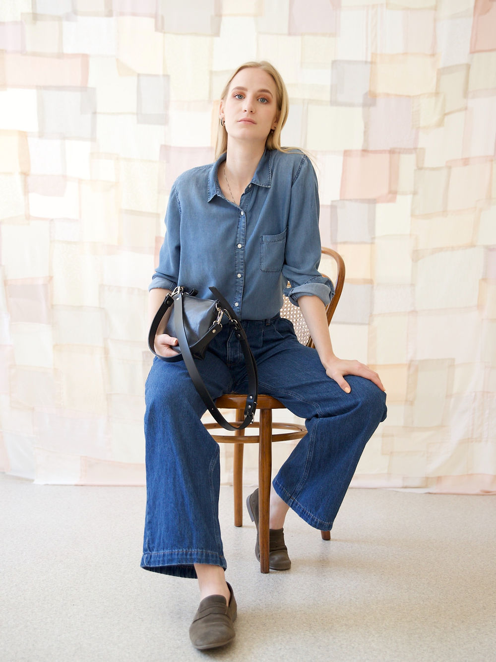 TOMMY Leather Pouch Bag – Versatile & Handcrafted Elegance by TOKS VISOKS at www.brixbailey.com