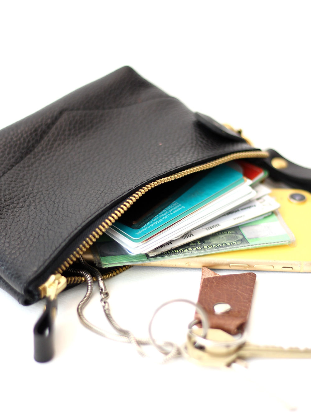 Handmade Leather Pouch – Versatile & Functional Wallet by TOKS VISOKS at www.brixbailey.com
