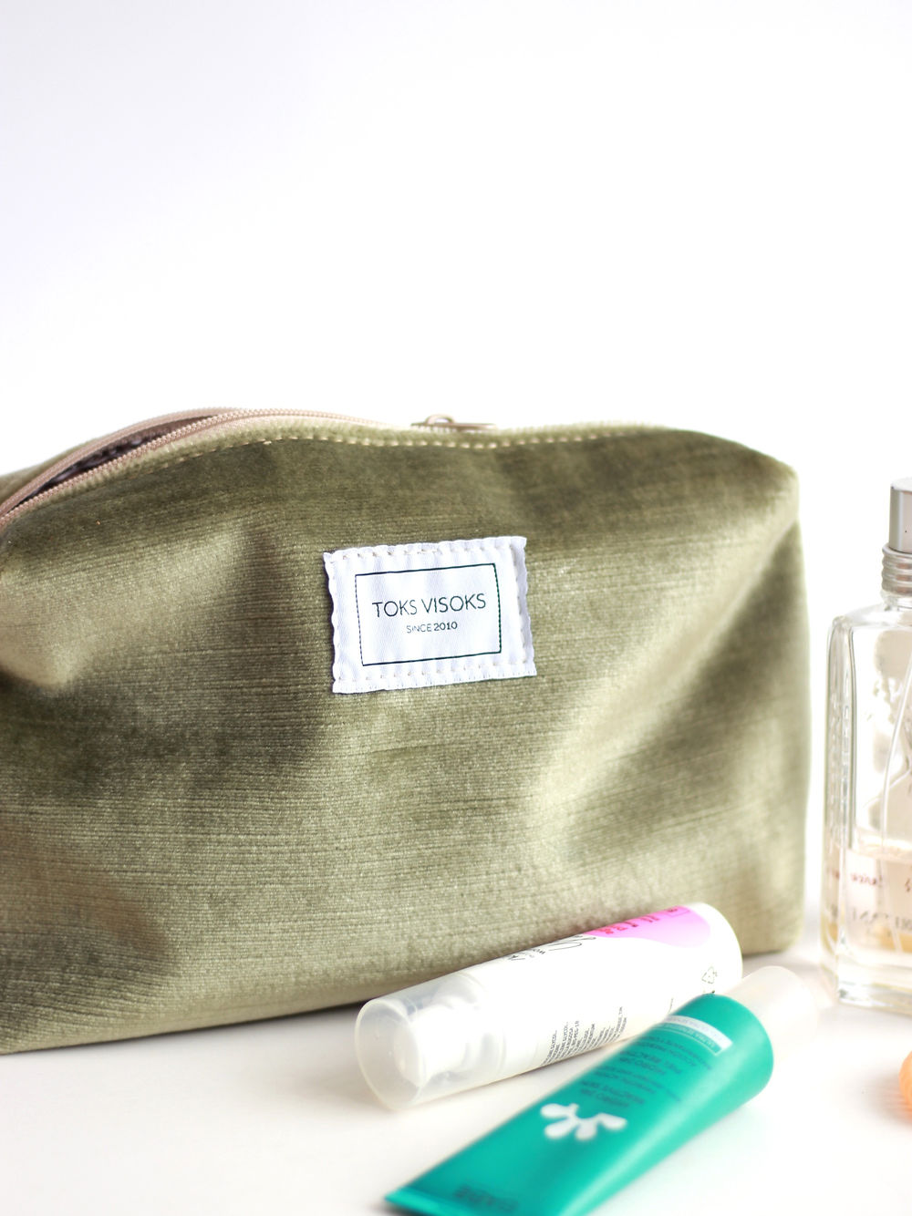 LORNA Hand-Made Makeup Pouch – Eco-Friendly & Spacious by TOKS VISOKS at www.brixbailey.com