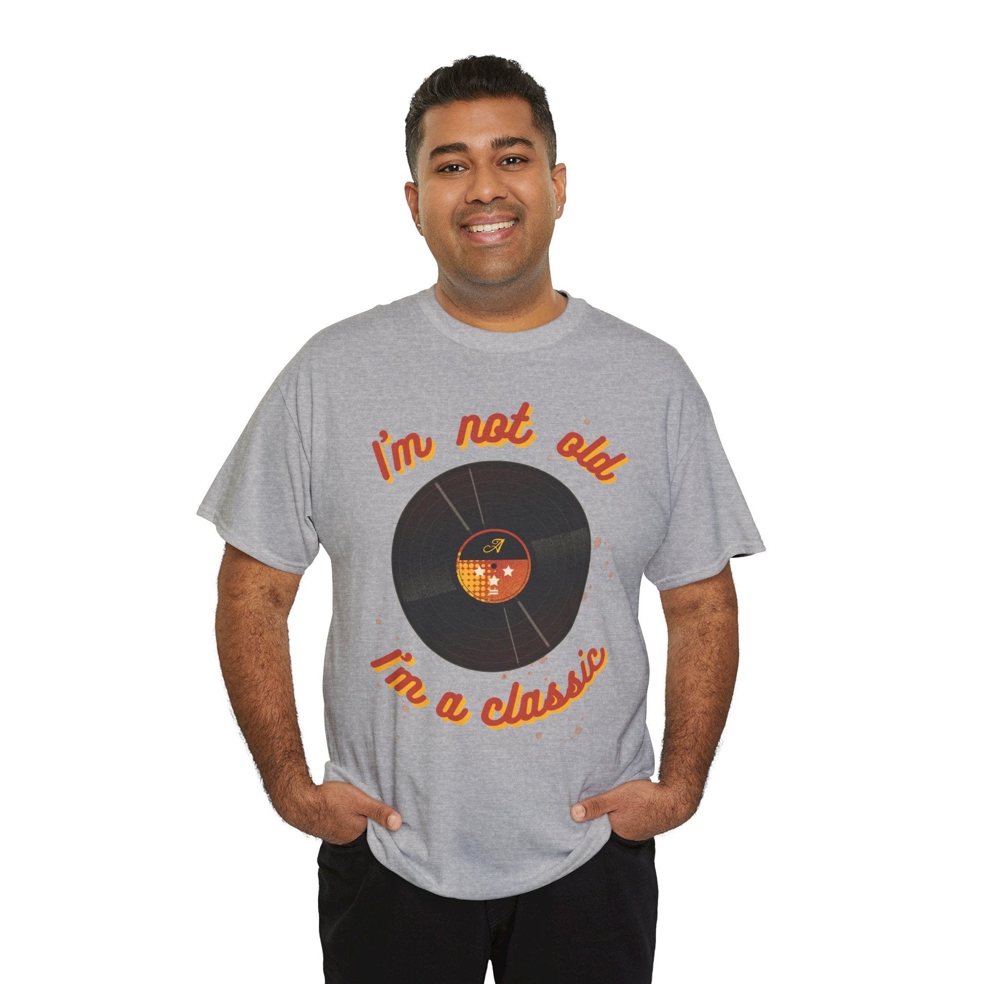 I'm Not Old I'm a Classic Men's Vinyl Record T-Shirt