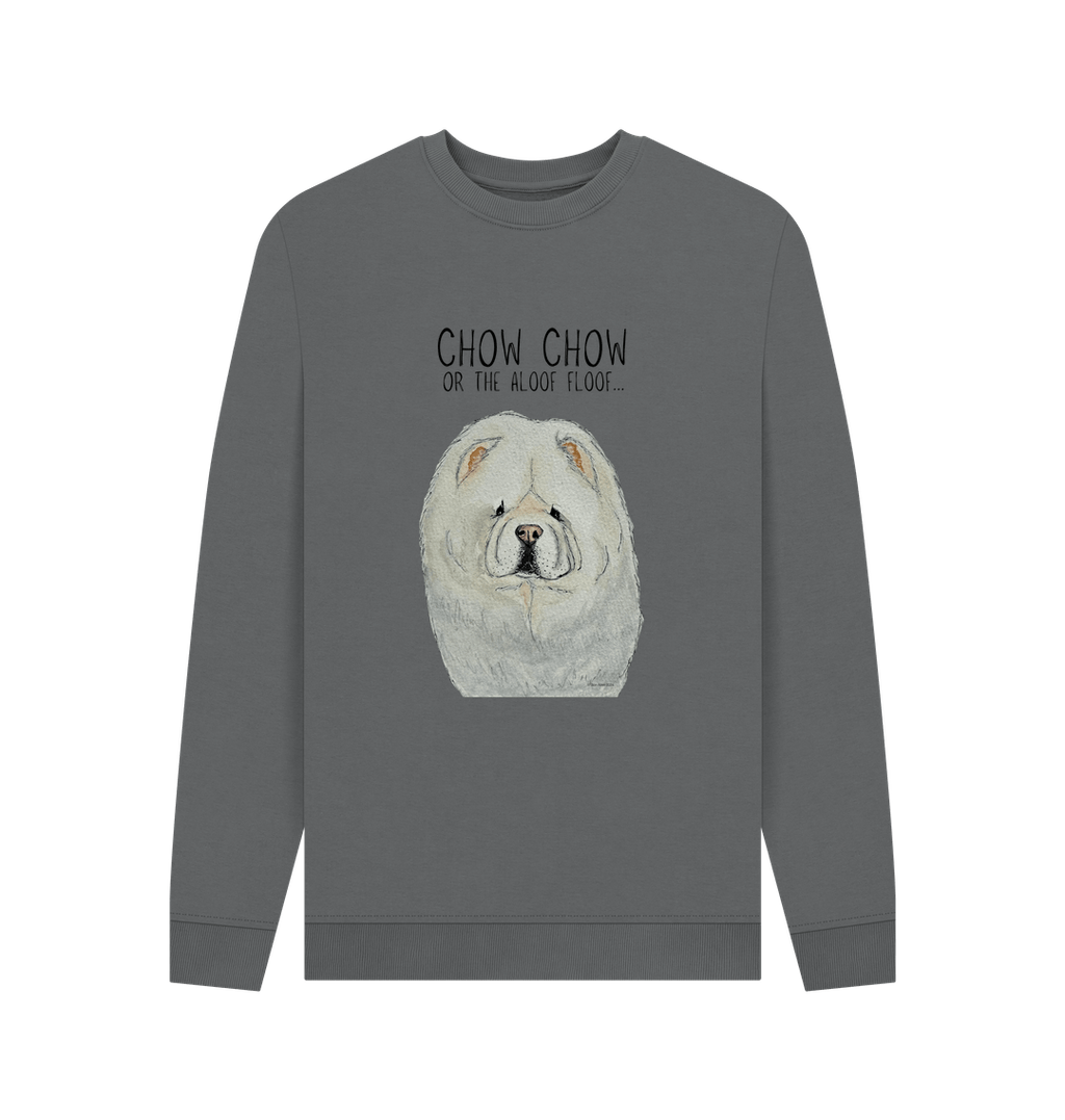 Cream Chow Chow Men's Crewneck Sweatshirt