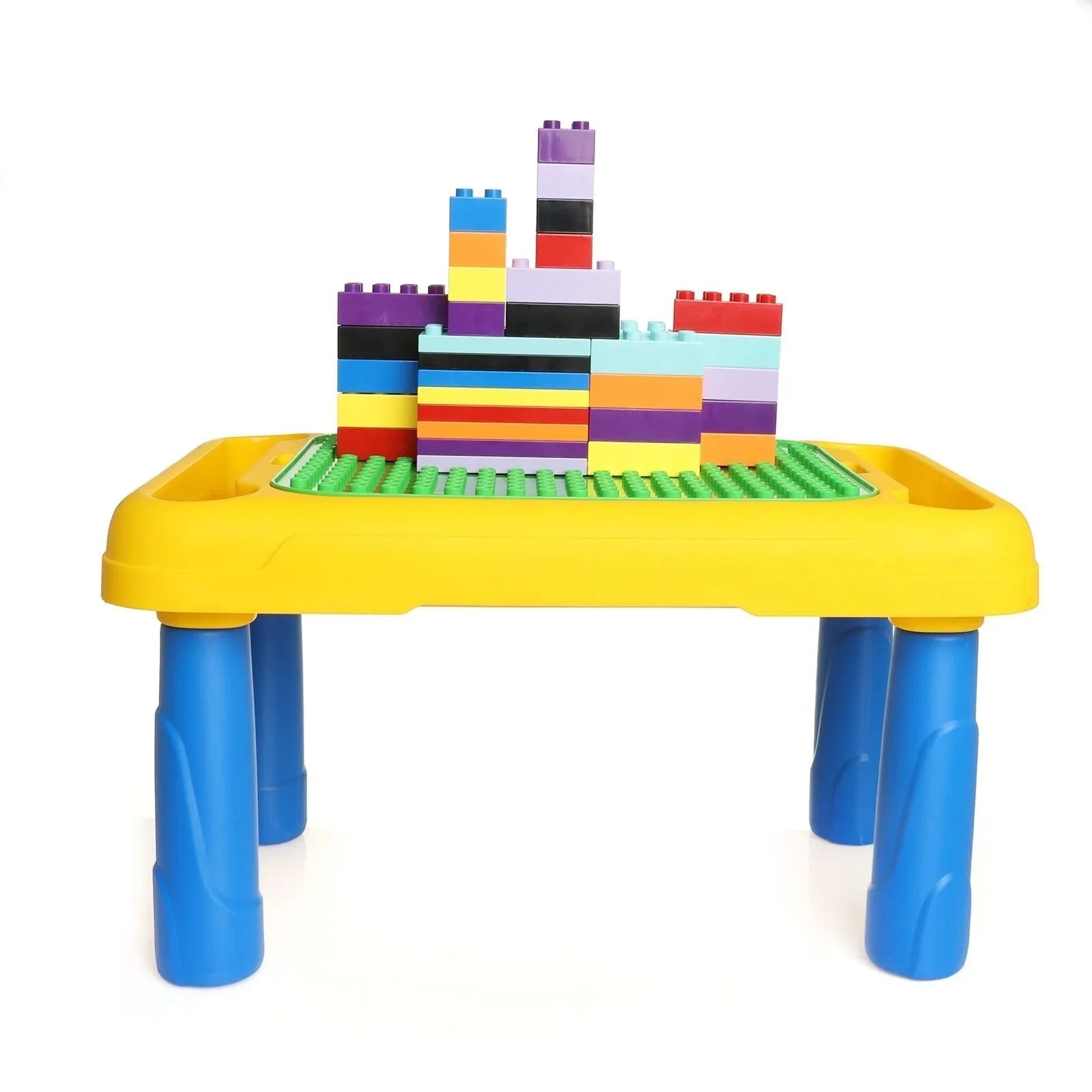 Baby Activity Table with 64 Building Blocks