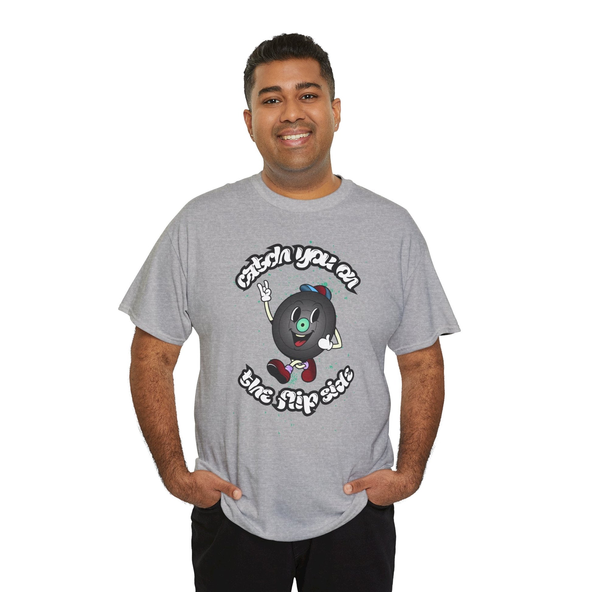 Catch You On The Flip Side Men's Vinyl T-Shirt