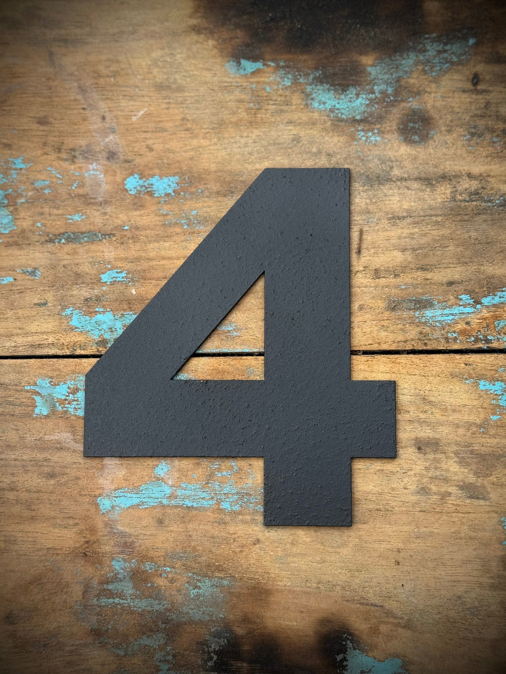 Black Metal Letters 12 inch and 5 inch Rustic Industrial Wall Decor