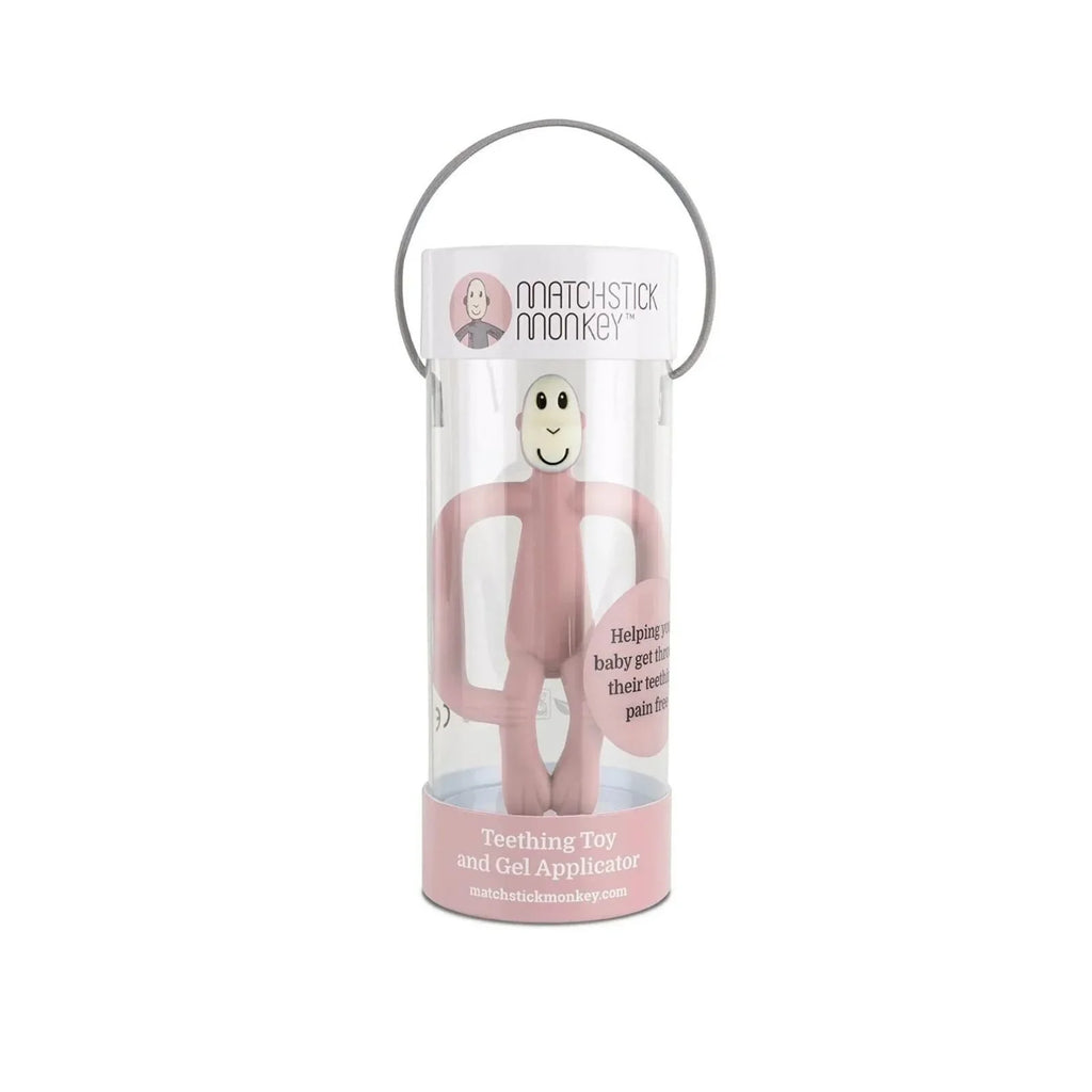 Teething Toy in Dusty Pink