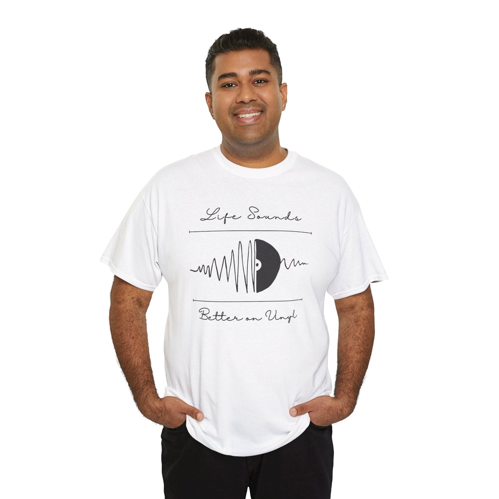 Life Sounds Better on Vinyl Men's T-Shirt