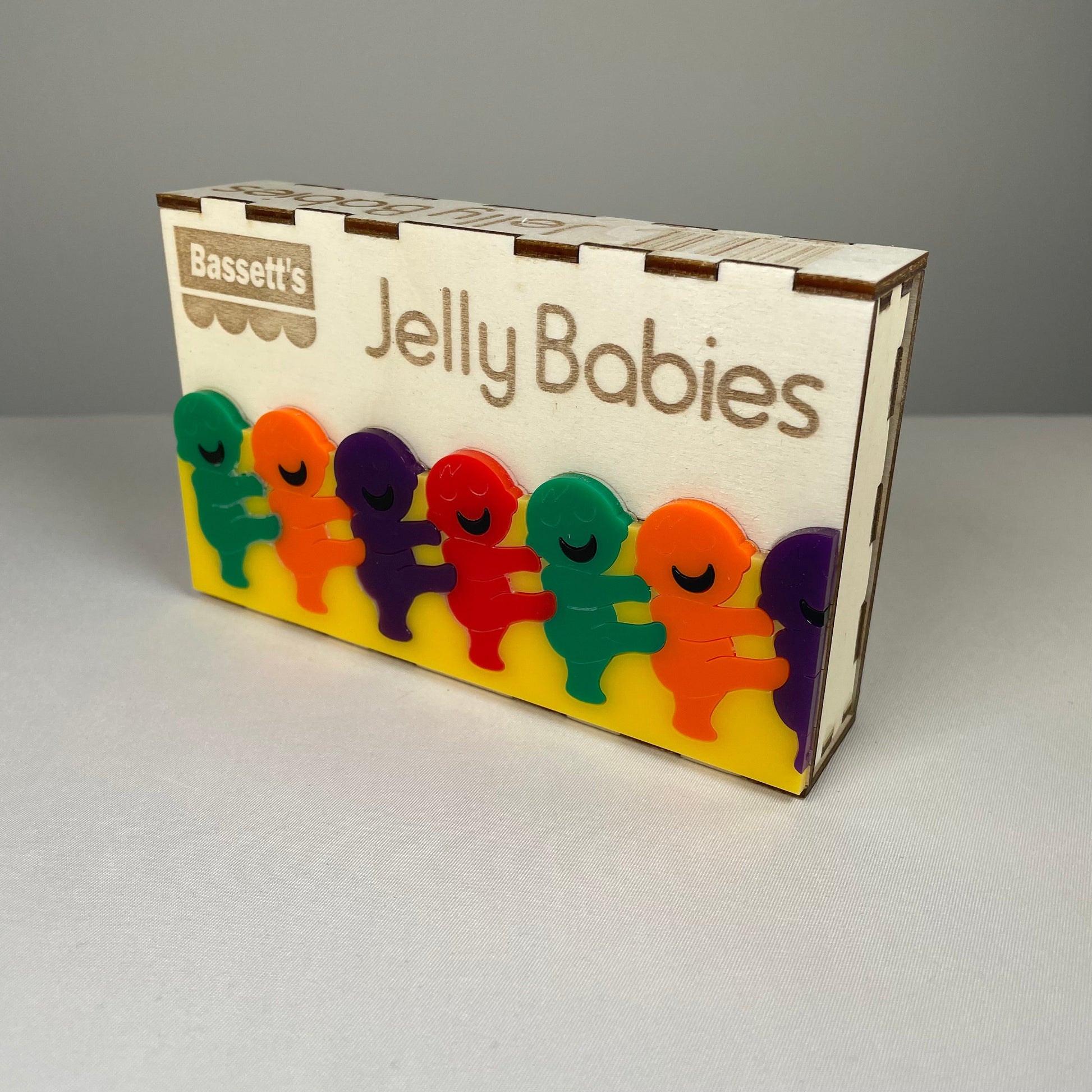 Retro Jelly Babies Storage Box Pre-Built Model