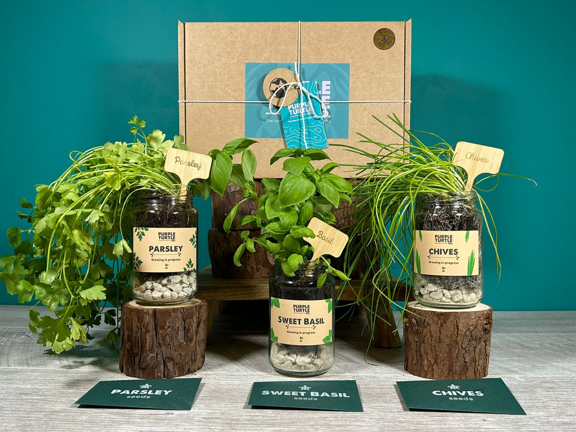 Grow Your Own Herbs Gift Set