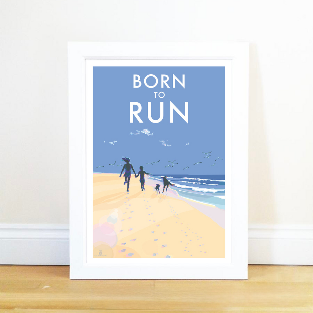 Born to Run A4 Print