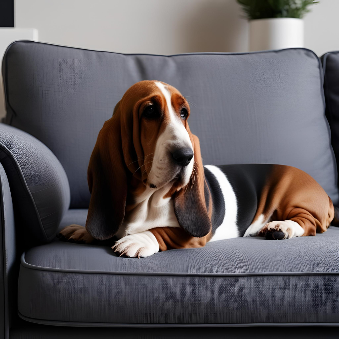 Basset Hound Cushion Cover
