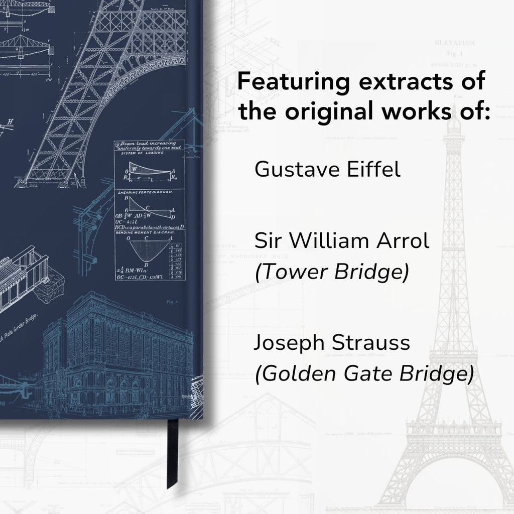 Structural Engineering A5 Hardcover Notebook