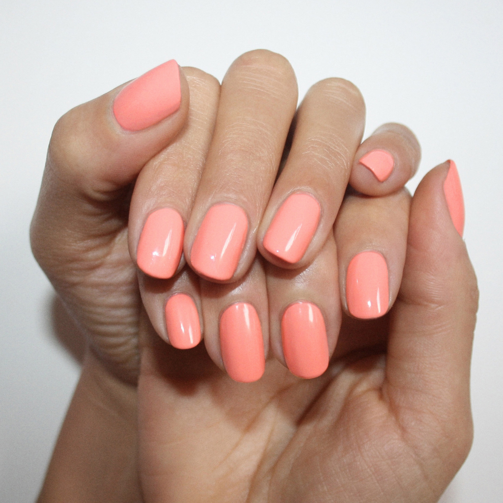 Rule Breaker Coral Pink Nail Polish 15ml